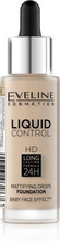 Eveline Liquid Control HD Podkład do twarzy z dropperem nr 015 Light Vanilla  32ml