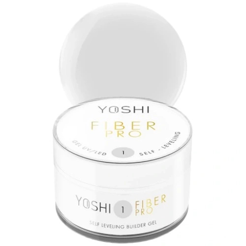 YOSHI Żel Samopoziomujący Fiber PRO Gel UV LED No 1 50ml
