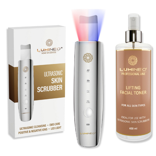LUMINEO Peeling Kawitacyjny 5w1 z Tonikiem Liftingującym