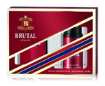 Brutal Classic Zestaw prezentowy (Płyn po goleniu 100ml + Dezodorant spray 150ml)