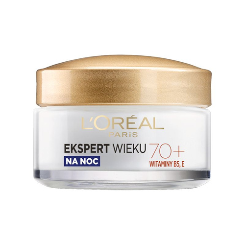 L’Oréal Paris Ekspert Wieku Przeciwzmarszczkowy krem odżywczy na noc 70+ 50ml