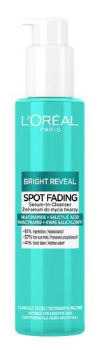 L'Oréal Bright Reveal Żel Serum do mycia twarzy 150ml