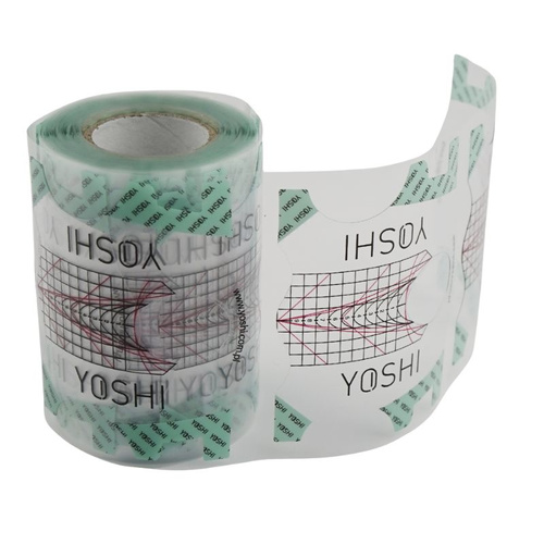 Yoshi Szablon do przedłużania paznokci TRANSPARENTNY 100 szt.