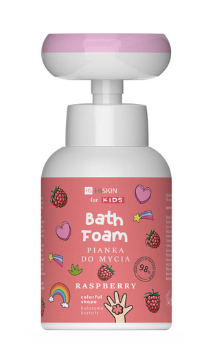 HISKIN for Kids Pianka do mycia rąk i ciała Malina 300 ml