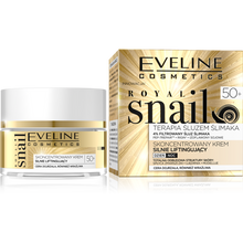 Eveline Royal Snail 50+ Skoncentrowany Krem silnie liftingujący na dzień i noc  50ml