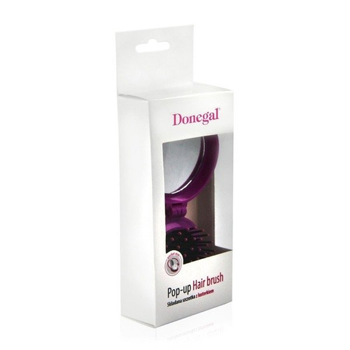 DONEGAL SZCZOTKA składana z lusterkiem POP-UP (1234)