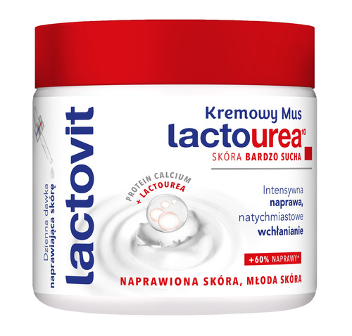 LACTOVIT Lactourea Mus do ciała 400 ml