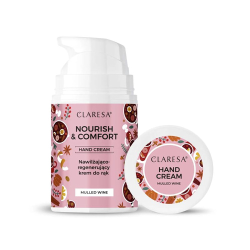 CLARESA Nourish&Comfort Nawilżająco - regenerujący krem do rąk 48 g