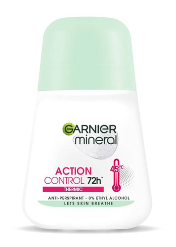 Garnier Mineral Dezodorant roll-on Action Control 72h - Thermic  50ml