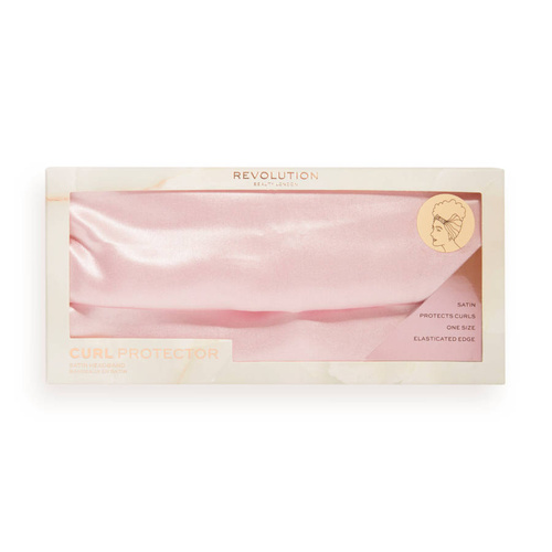 Revolution Haircare Satin Headband Satynowa Opaska do włosów - Pink