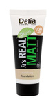 Delia Cosmetics It's Real Matt Podkład matujący odżywczo-nawilżający nr 106 Coffee 30ml
