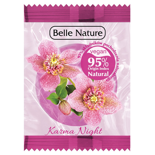 BELLE NATURE Karma Night - Musująca pastylka do kąpieli 24 g
