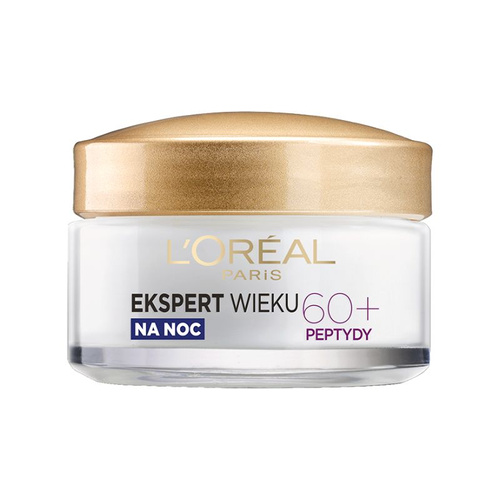 L’Oréal Paris Ekspert Wieku Przeciwzmarszczkowy krem odbudowujący na noc 60+ 50ml