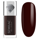 SEMILAC Nail Lacquer Klasyczny lakier do paznokci 112 Wine Red 9 ml