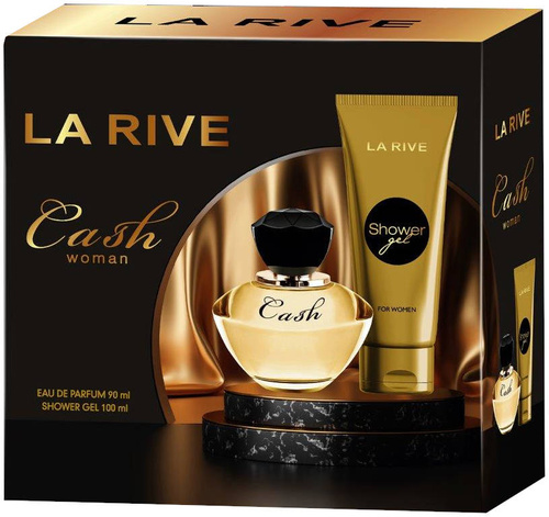 La Rive for Woman Zestaw prezentowy Cash (woda perfumowana 90ml+żel pod prysznic 100ml)