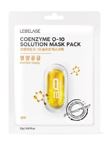LEBELAGE Maseczka w Płachcie Coenzyme Q10 25 g