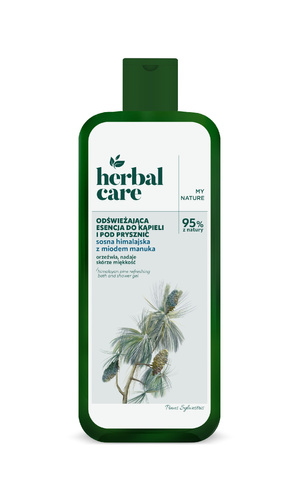 FARMONA Herbal Care Odświeżająca esencja do kąpieli i pod prysznic Sosna Himalajska z miodem manuka 400 ml