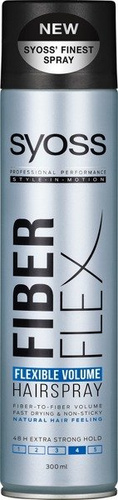 Schwarzkopf Syoss Fiber Flex Lakier do włosów extra mocny Flexible Volume  300ml