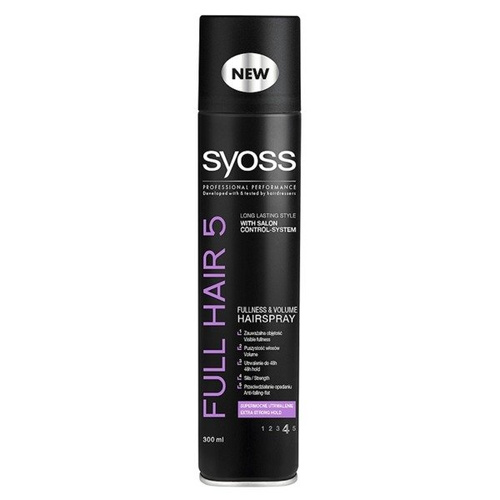 Schwarzkopf Syoss Full Hair 5D Lakier do włosów 300 ml