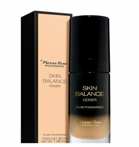 Pierre Rene Fluid Skin Balance 19 Ivory - Wodoodporny i Kryjący Podkład