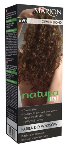 Marion Farba do włosów Natura Styl nr 690 ciemny blond