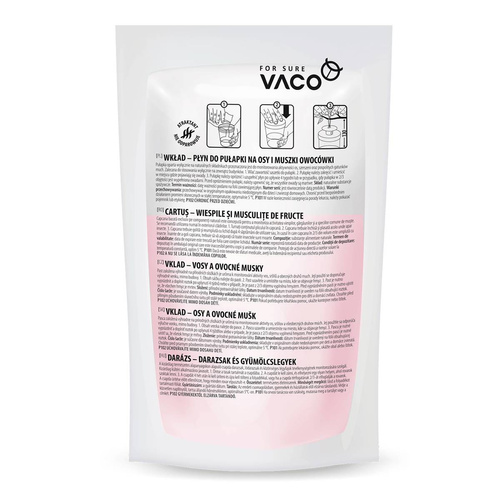 VACO ECO Wkład płyn wabiący (Pułapka na osy, muchy i muszki) 200 ml