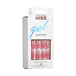 KISS Sztuczne Paznokcie Gel Fantasy - Letter To U (rozmiar M) 1op.(28szt)