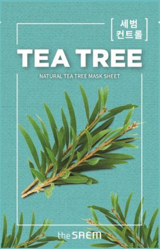 The SAEM Natural Mask Sheet Maska na tkaninie Tea Tree  21ml