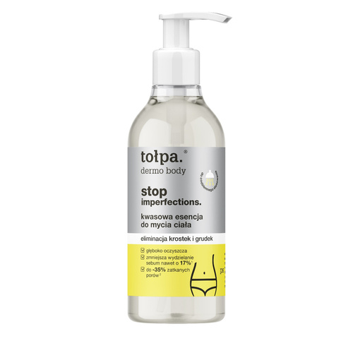 Tołpa Dermo Body Stop Imperfections Kwasowa Esencja do Mycia Ciała 300 ml