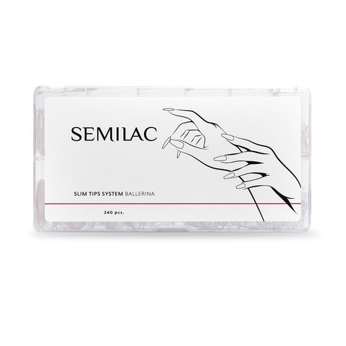Semilac Slim Tips Ballerina 240 szt.