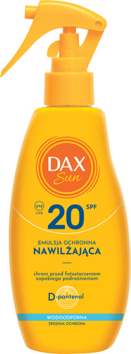 DAX Sun Nawilżająca emulsja ochronna SPF 20 - 200 ml