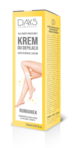 DAYS COSMETICS Krem do depilacji Rumianek 120 ml
