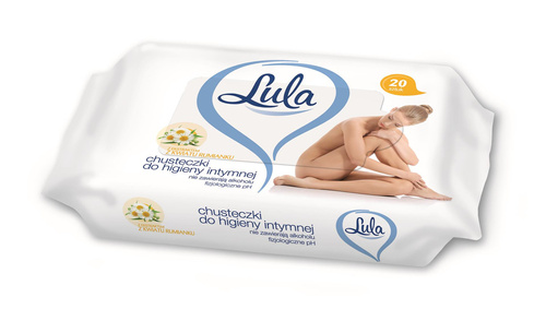 LULA Chusteczki do higieny intymnej -20szt.
