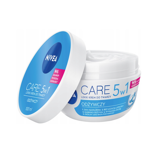 NIVEA Care Odżywczy Lekki Krem na dzień do twarzy 7w1 nawilżający 100 ml