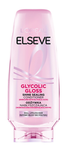LOREAL ELSEVE Glycolic Gloss Odżywka nabłyszczająca do włosów matowych i bez połysku 200 ml