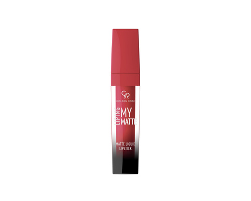 Golden Rose Liping My Matte Liquid Lipstick 08 Matowa pomadka do ust z wegańską formułą 5ml