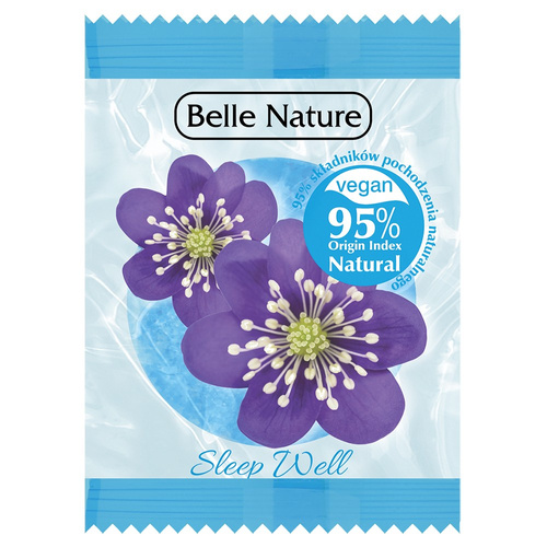 BELLE NATURE Musujące pastylki do kąpieli - Sleep Well 24 g