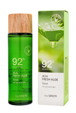 The SAEM Jeju Fresh Aloe 92% Toner do twarzy 155ml