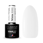 CLARESA Lakier hybrydowy do paznokci WHITE 1000   5g