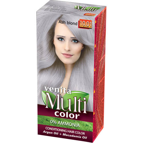 VENITA Farba do włosów bez amoniaku Multi Color - 10.01 Ash Blond
