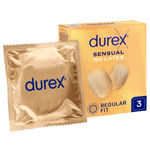 DUREX Prezerwatywy Sensual No Latex - 3 sztuki w opakowaniu