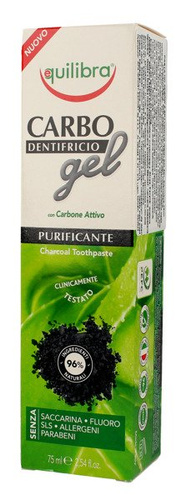 Equilibra Carbone Attivo Pasta do zębów oczyszczająca z aktywnym węglem  75ml