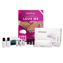 Semilac Zestaw do hybryd LOVE ME 24W/48 UV LED