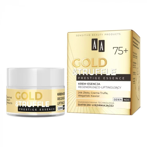 AA GOLD & TRUFFLE PRESTIGE ESSENCE 75+ Regenerująco-liftingujący krem-esencja 50 ml