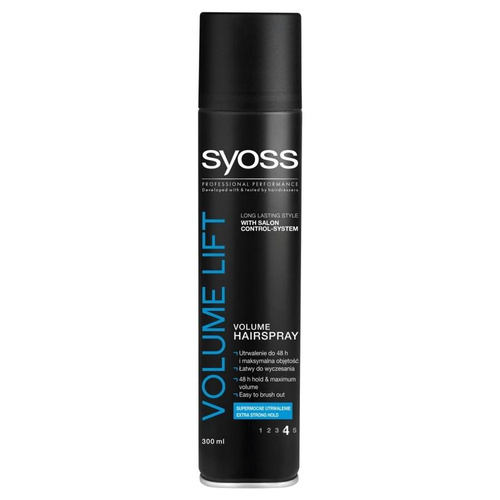 Schwarzkopf Syoss Volume Lift Lakier do włosów extra mocny zwiększający objętość  300ml