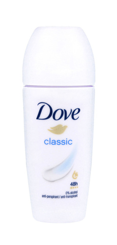DOVE Classic Dezodorant antyperspirant dla kobiet roll-on 50 ml