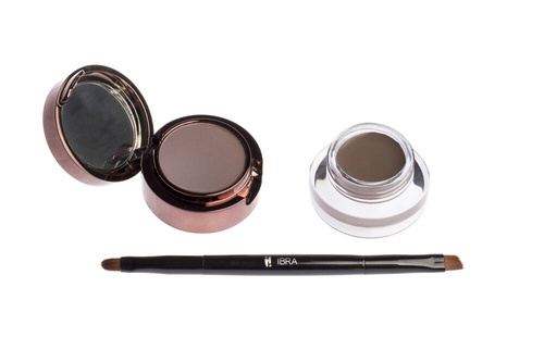 IBRA Makeup Eyebrow Pomade & Powder Pomada i Cień do Brwi Blonde