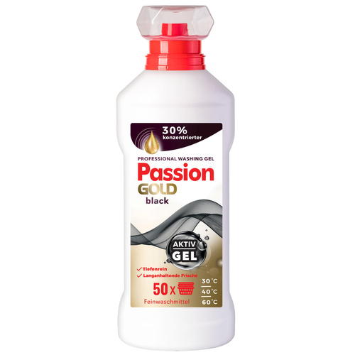 PASSION GOLD Żel do prania czarnych i ciemnych ubrań 2000 ml