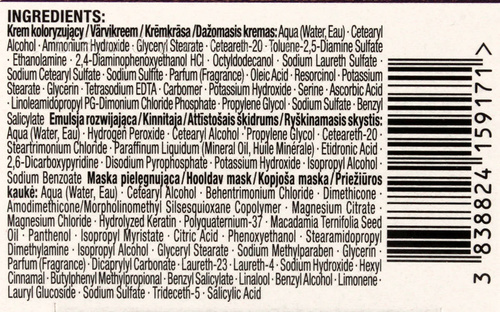 Palette Intensive Color Creme Krem koloryzujący nr C1-granatowa czerń  1op.