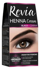 Verona Revia Henna do brwi w kremie Czarna  15ml